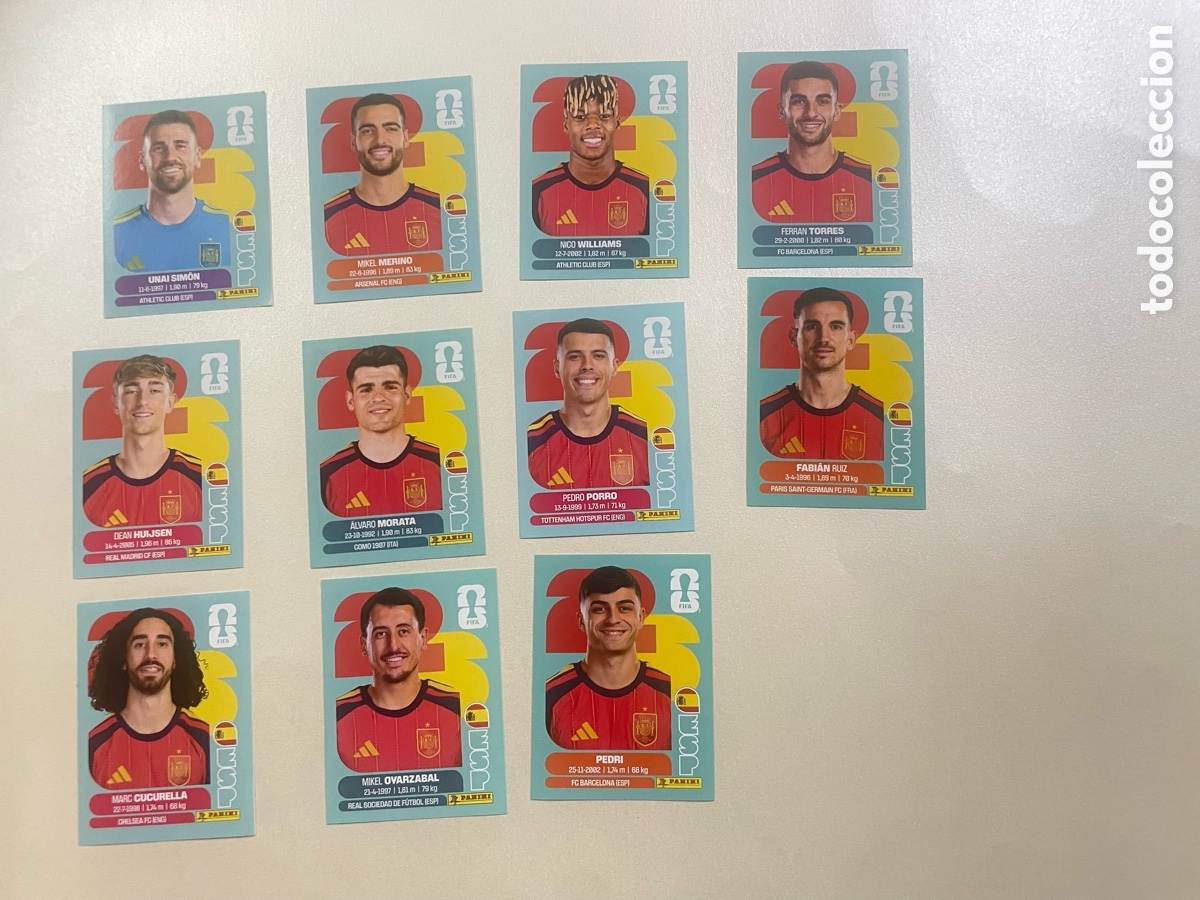 Cromos de f&uacute;tbol: Cromos Panini mundial Espa&ntilde;a 2026