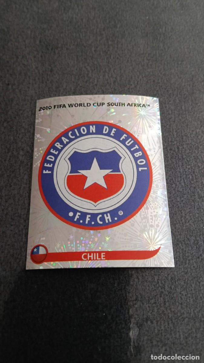 Cromos de f&uacute;tbol: Mundial Fifa Sudafrica 2010 Panini 620 Escudo Chile