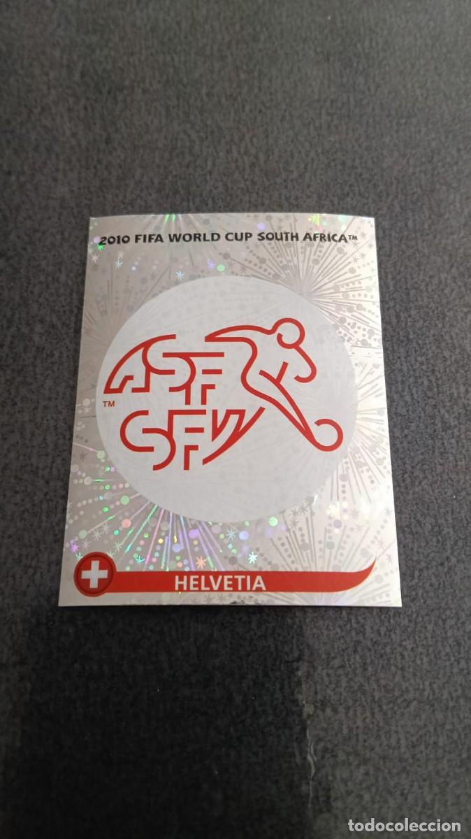 Cromos de f&uacute;tbol: Mundial Fifa Sudafrica 2010 Panini 582 Escudo Suiza