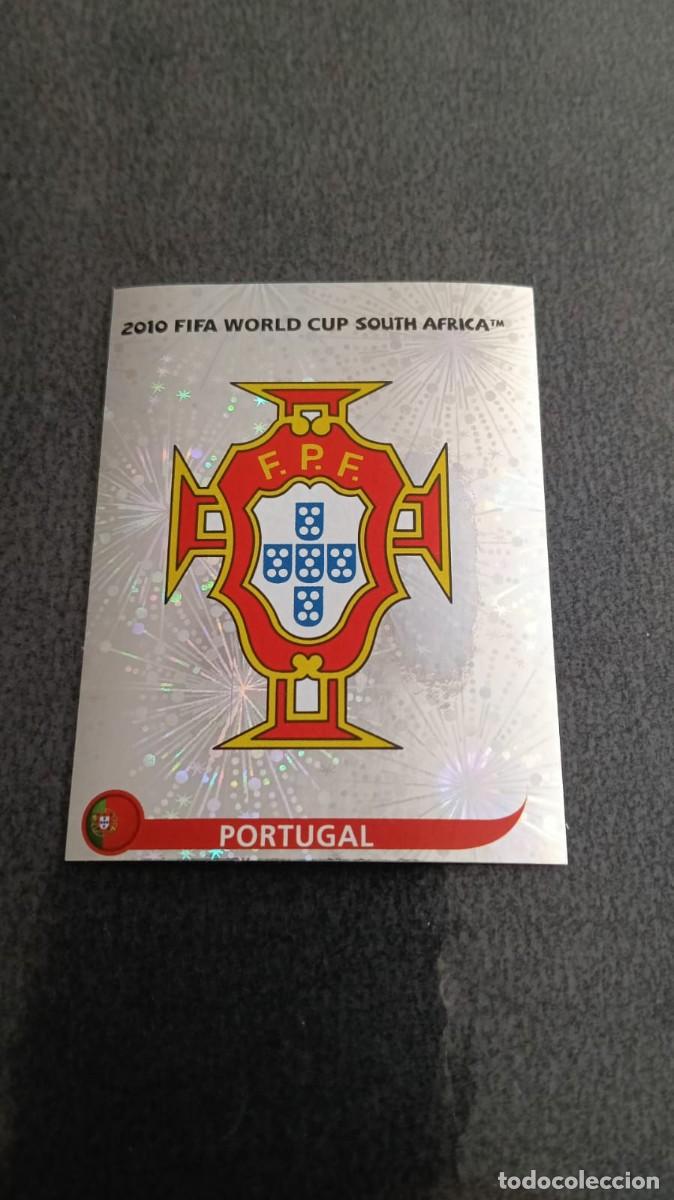 Cromos de f&uacute;tbol: Mundial Fifa Sudafrica 2010 Panini 544 Escudo Portugal