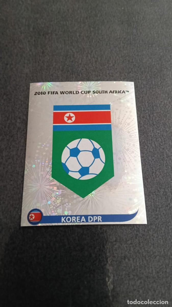 Cromos de f&uacute;tbol: Mundial Fifa Sudafrica 2010 Panini 506 Escudo Korea DPR