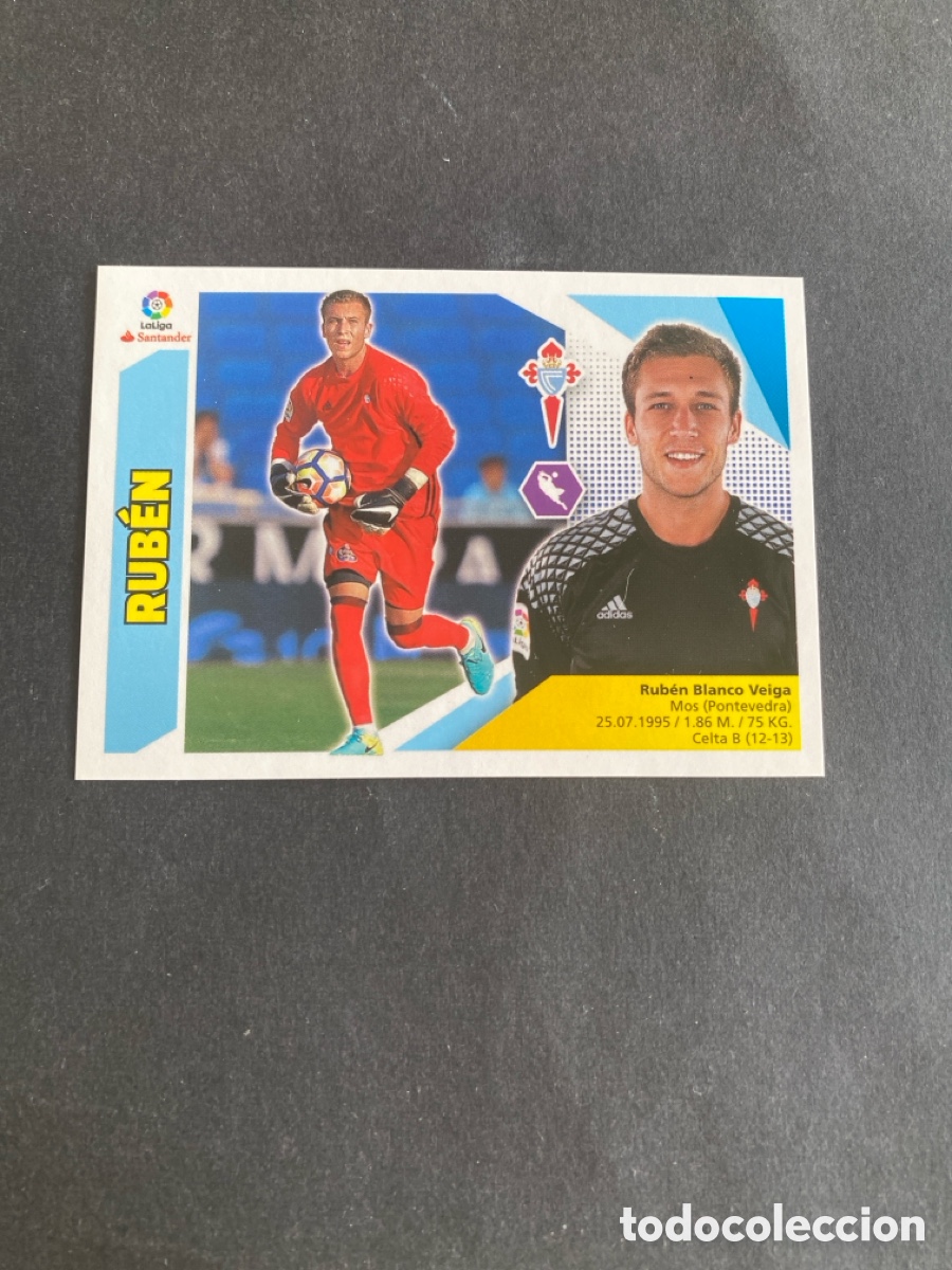 Cromos de f&uacute;tbol: Cromo liga 17/18 RC Celta N* 2