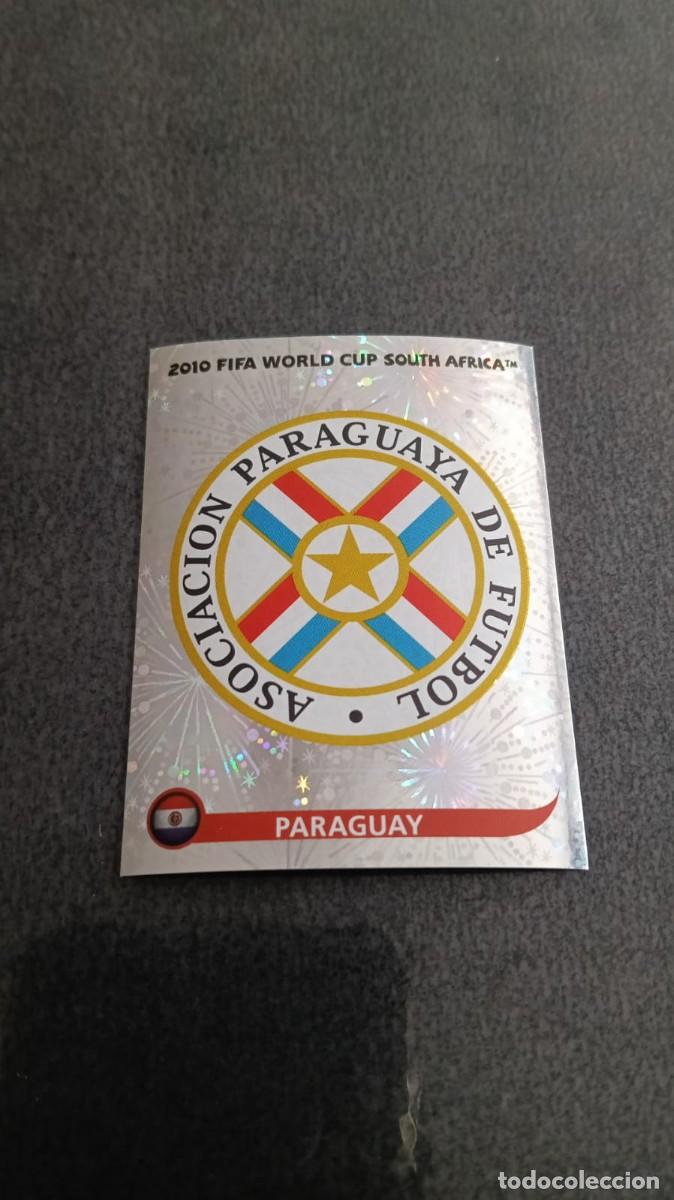 Cromos de f&uacute;tbol: Mundial Fifa Sudafrica 2010 Panini 430 Escudo Paraguay