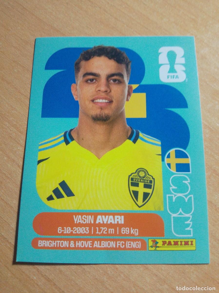 Cromos de f&uacute;tbol: SWE11 YASIN AYARI SUECIA MUNDIAL FIFA WORLD CUP 2026 26 PANINI STICKERS NUEVO