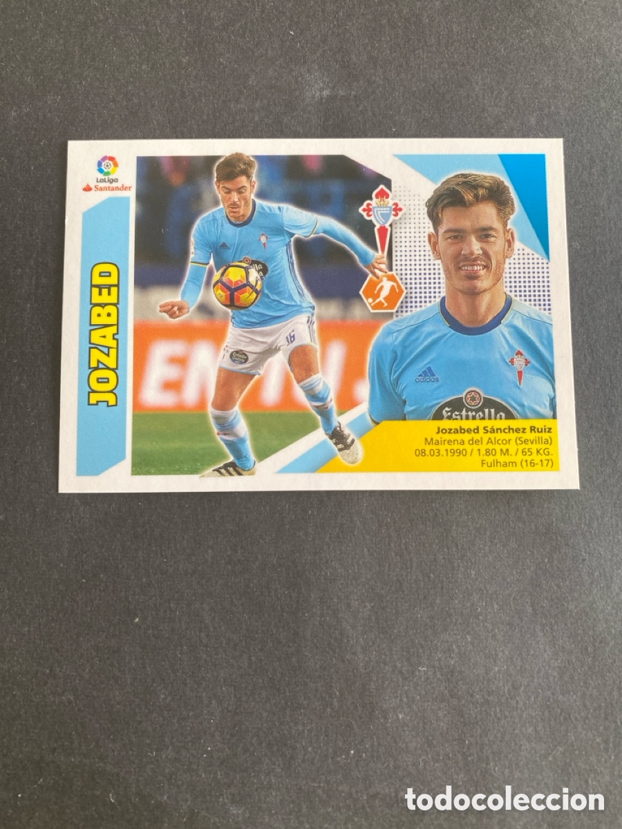 Cromos de f&uacute;tbol: Cromo liga 17/18 RC Celta N* 12 A