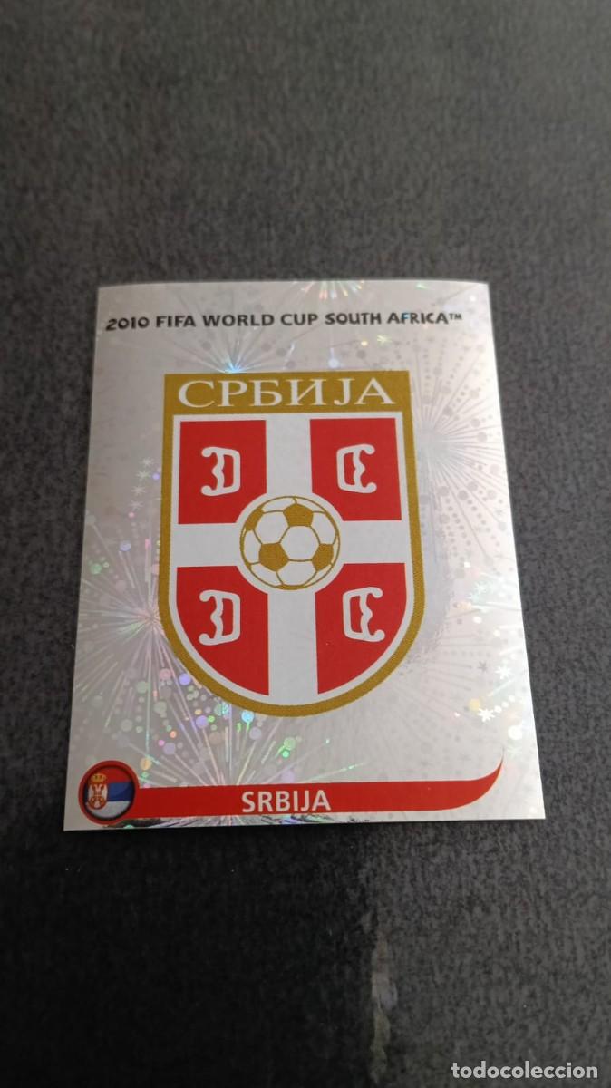 Cromos de f&uacute;tbol: Mundial Fifa Sudafrica 2010 Panini 297 Escudo Serbia