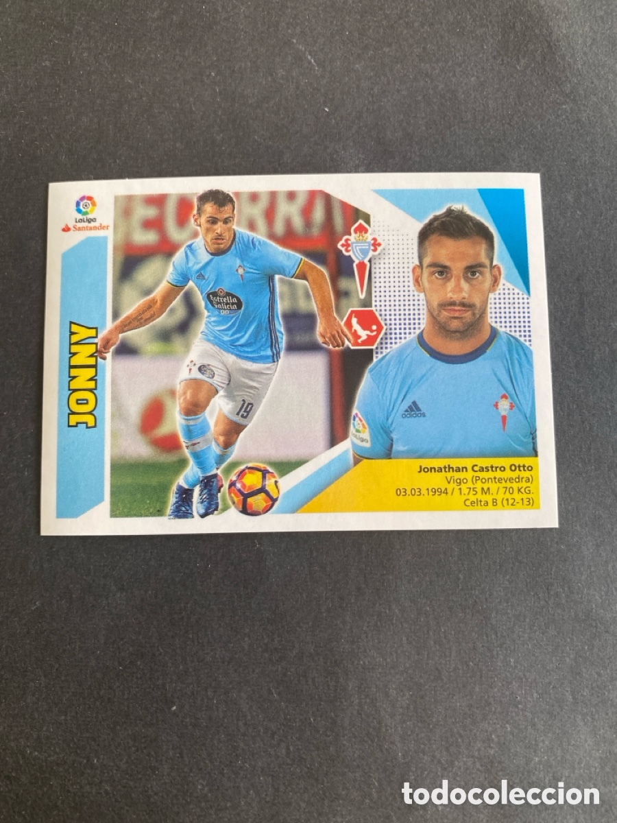 Cromos de f&uacute;tbol: Cromo liga 17/18 RC Celta N* 7