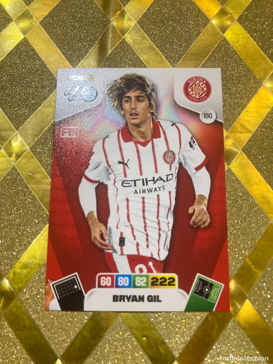 Cromos de f&uacute;tbol: CROMO DE FUTBOL NUMERO 180 BRYAN GIL GIRONA ADRENALYN XL 2025 2026 PANINI !