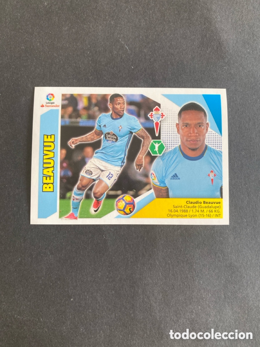 Cromos de f&uacute;tbol: Cromo liga 17/18 RC Celta N* 13 A
