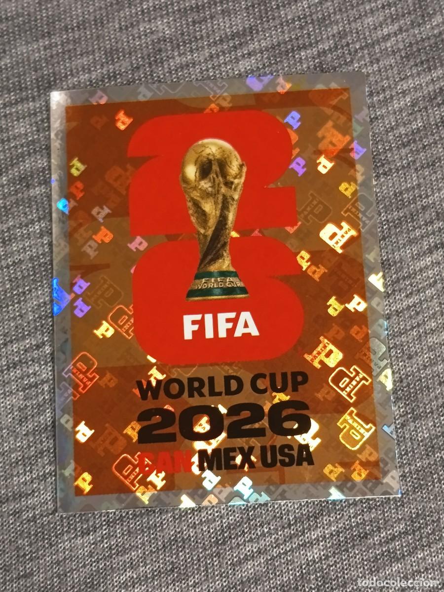 Cromos de f&uacute;tbol: LOGO COPA DEL MUNDO FWC 6 STICKER MUNDIAL 2026 PANINI FIFA WORLD CUP NUEVO