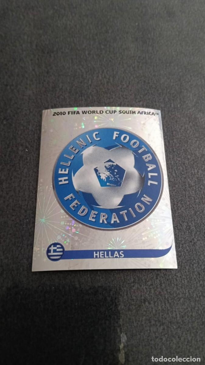 Cromos de f&uacute;tbol: Mundial Fifa Sudafrica 2010 Panini 164 Escudo Grecia