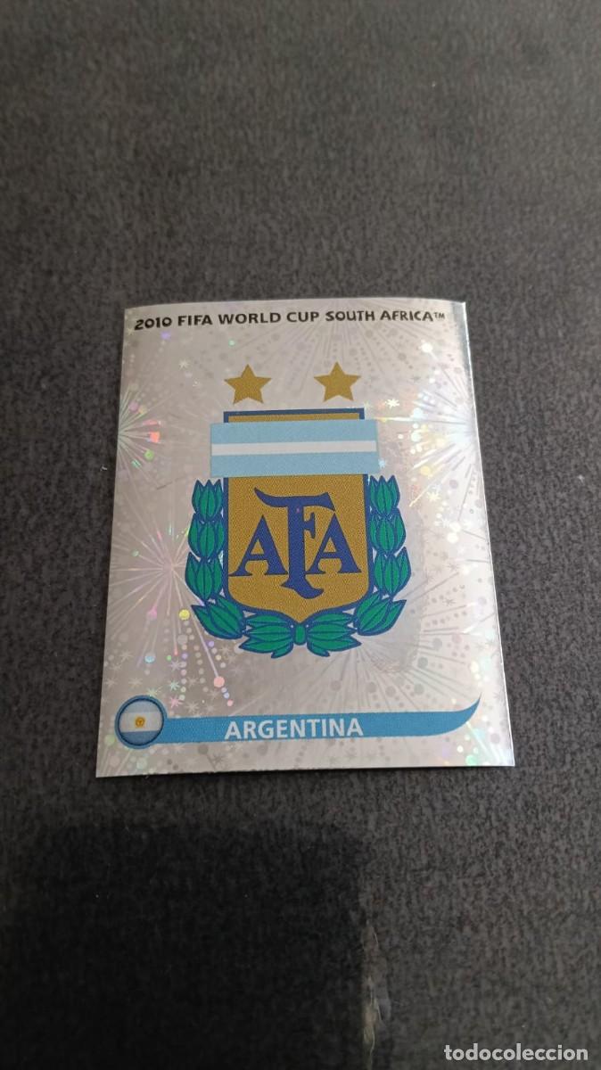 Cromos de f&uacute;tbol: Mundial Fifa Sudafrica 2010 Panini 107 Escudo Argentina