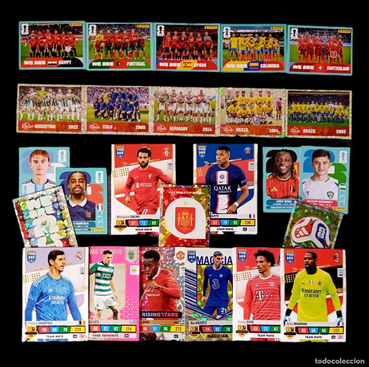 Cromos de f&uacute;tbol: ⚜️ C001. Lote Mundial FIFA 2026: Panini World Cup & 365. Estrellas, Selecci&oacute;n Espa&ntilde;a y Especiales.