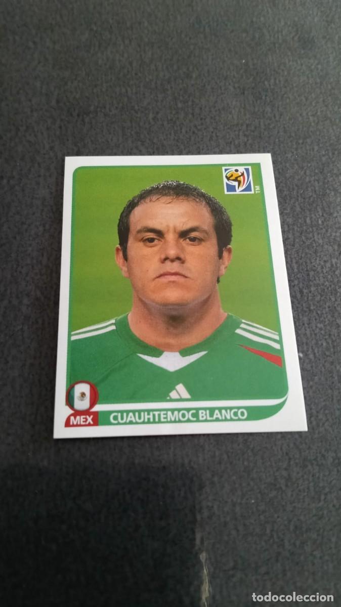 Figurine di Calcio: Mundial Fifa Sudafrica 2010 Panini 63 Cuahtemoc Blanco Mexico
