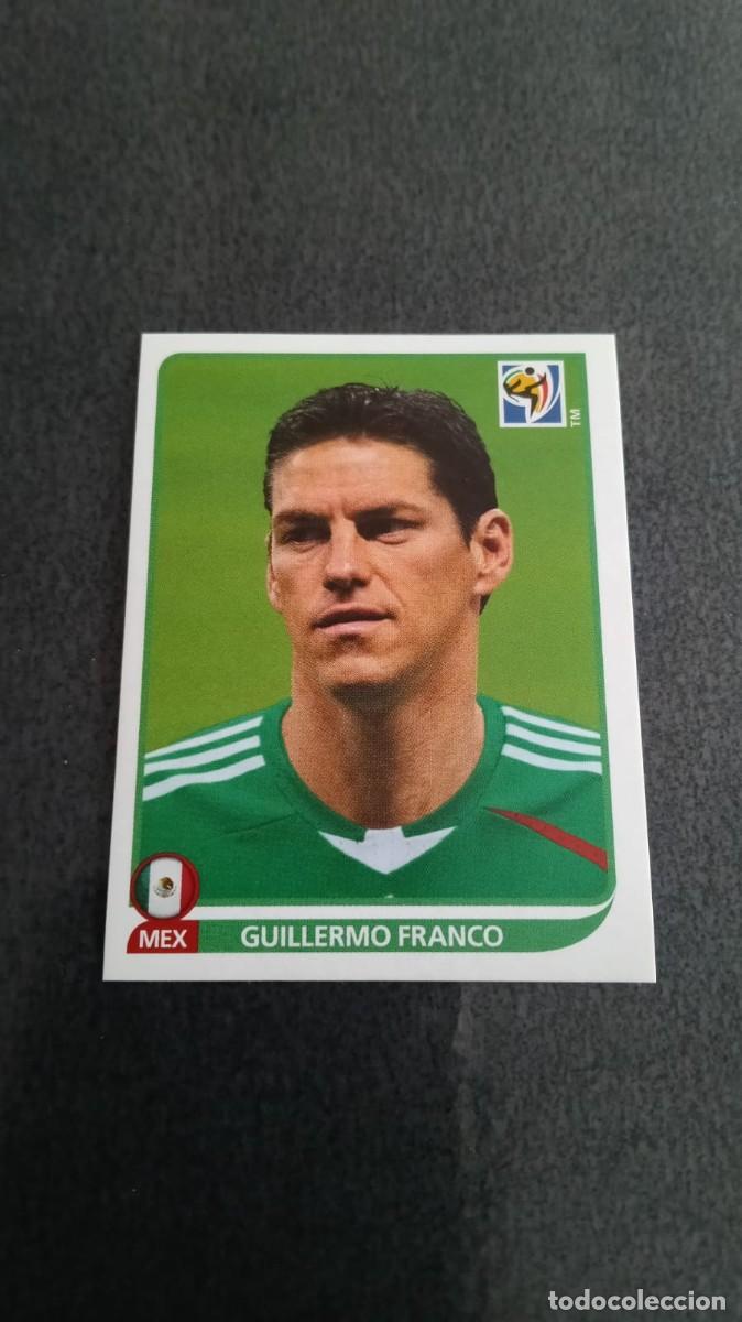 Cartes &agrave; collectionner de Football: Mundial Fifa Sudafrica 2010 Panini 62 Guillermo Franco Mexico