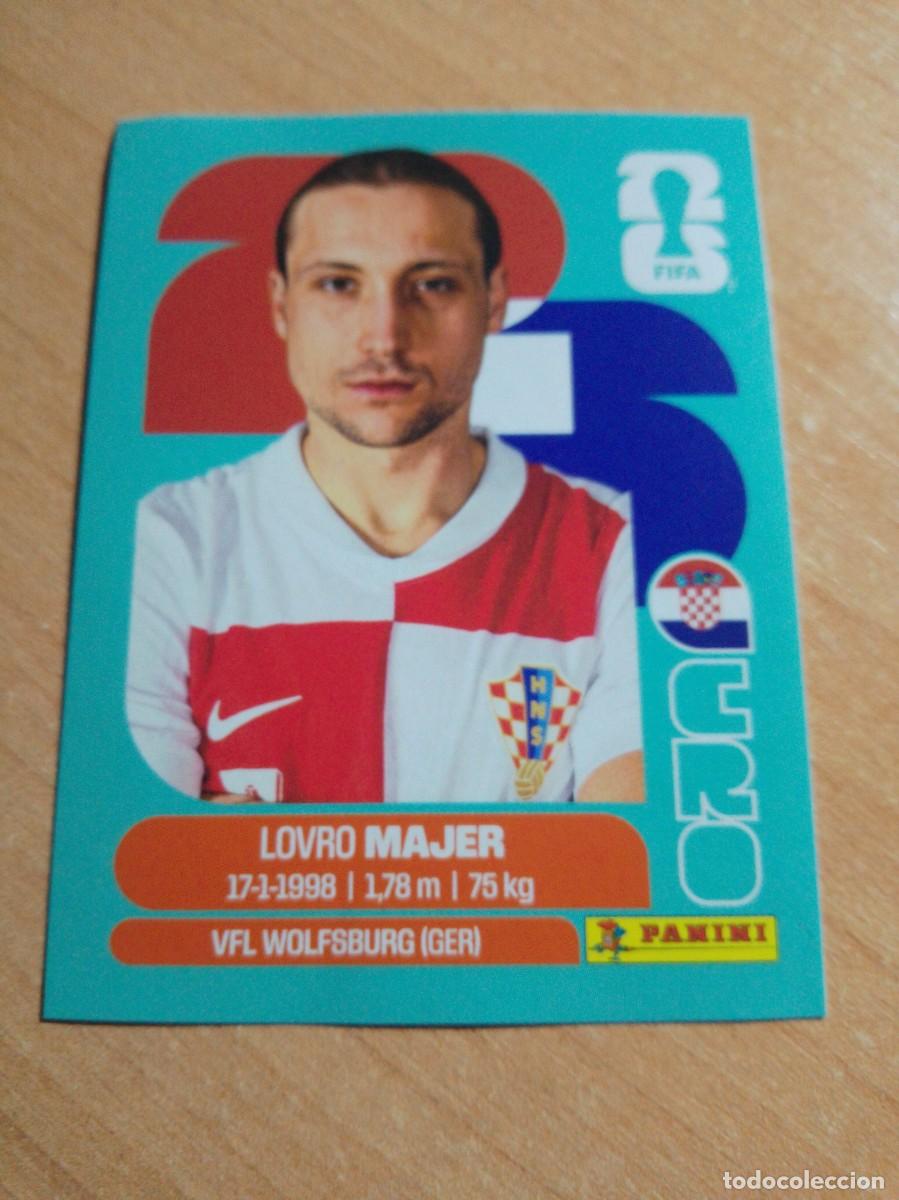 Cromos de f&uacute;tbol: MAJER CROACIA CRO 12 MUNDIAL FIFA WORLD CUP 2026 26 PANINI STICKERS NUEVO