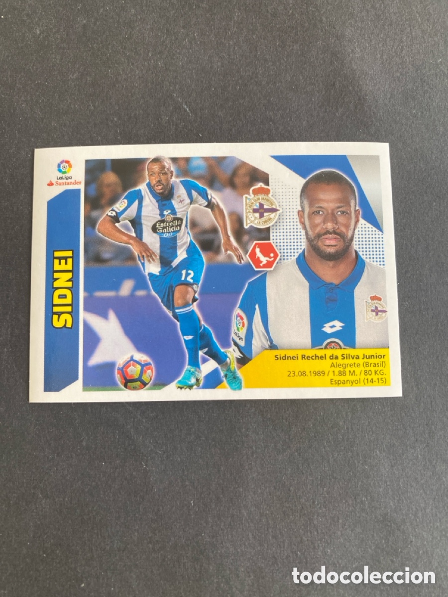 Cromos de f&uacute;tbol: Cromo liga 17/18 RC Deportivo N* 4