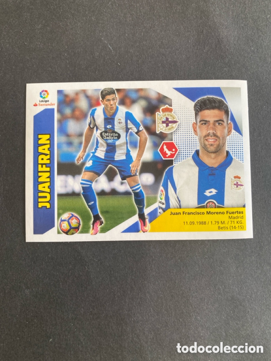 Fu&szlig;ball-Sticker: Cromo liga 17/18 RC Deportivo N* 3
