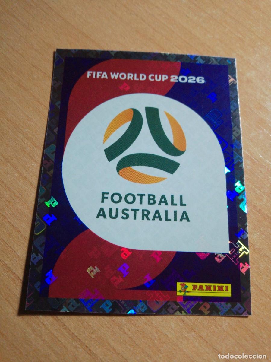 Cromos de f&uacute;tbol: AUS 1 SELECCION DE AUSTRALIA MUNDIAL FIFA WORLD CUP 2026 26 PANINI STICKERS NUEVO