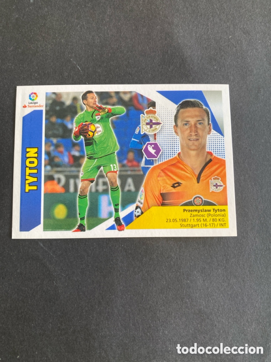 Cromos de f&uacute;tbol: Cromo liga 17/18 RC Deportivo N* 2