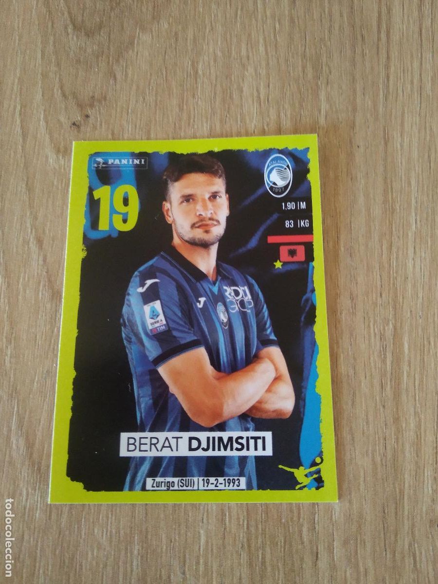 Cromos de f&uacute;tbol: 9 BERAT DJIMSITI ATALANTA CROMO FUTBOL PANINI LIGA ITALIA 2023-2024 CALCIATORI 23-24