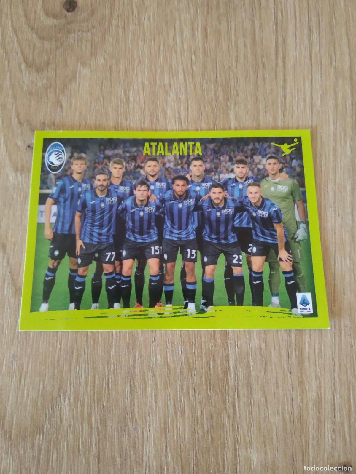 Cromos de f&uacute;tbol: 15 EQUIPO PLANTILLA ATALANTA CROMO FUTBOL PANINI LIGA ITALIA 2023-2024 CALCIATORI 23-24