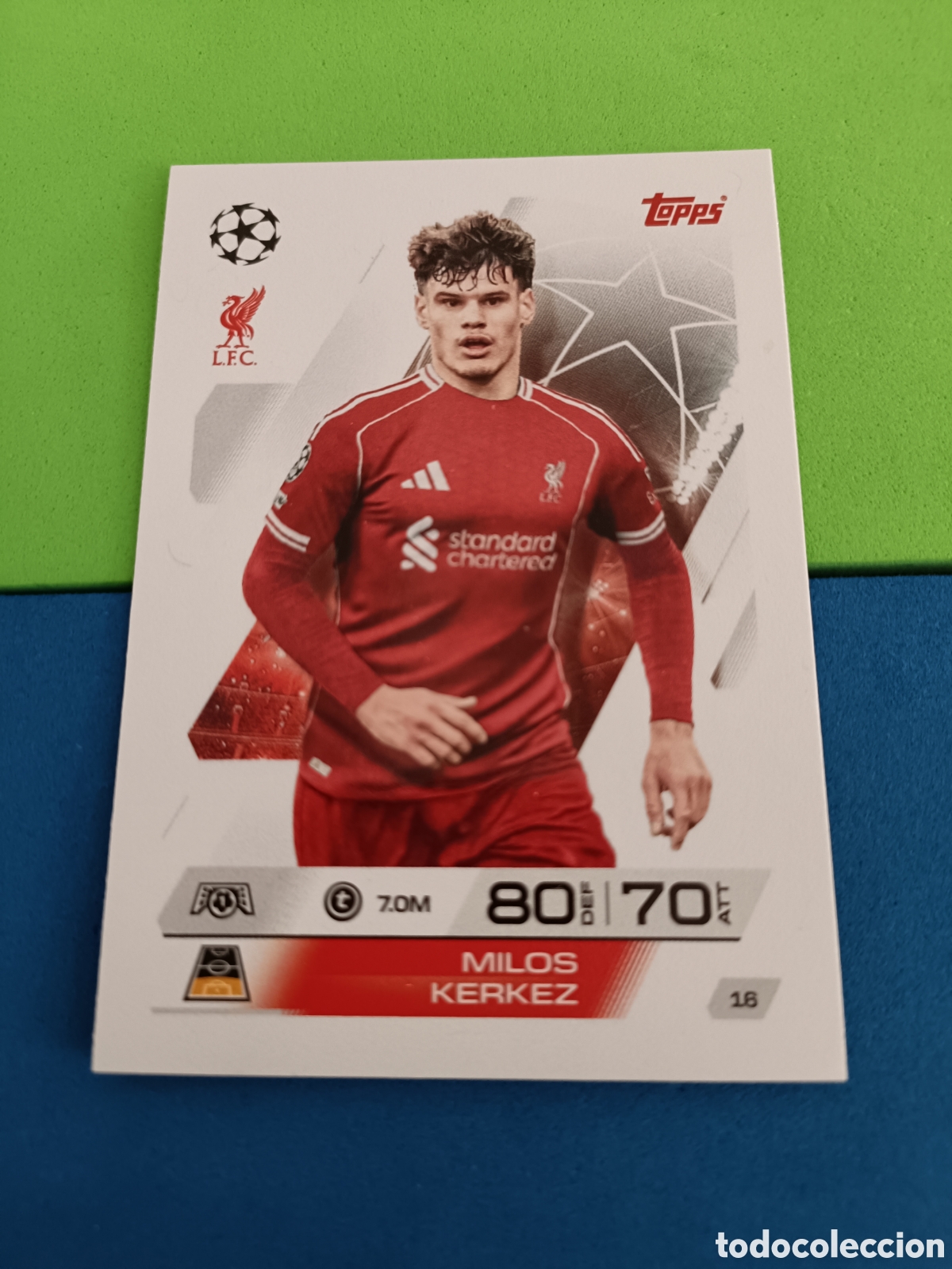 Cromos de f&uacute;tbol: Topps Match Attax 2025 2026 25 26 - 16 Kerkez
