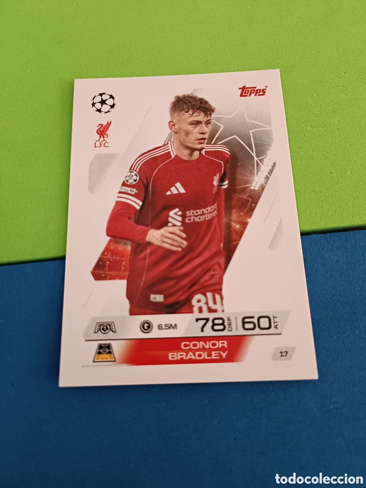 Cromos de f&uacute;tbol: Topps Match Attax 2025 2026 25 26 - 17 Bradley