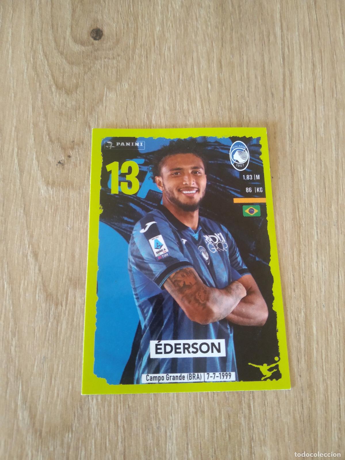Cromos de f&uacute;tbol: 20 EDERSON ATALANTA CROMO FUTBOL PANINI LIGA ITALIA 2023-2024 CALCIATORI 23-24