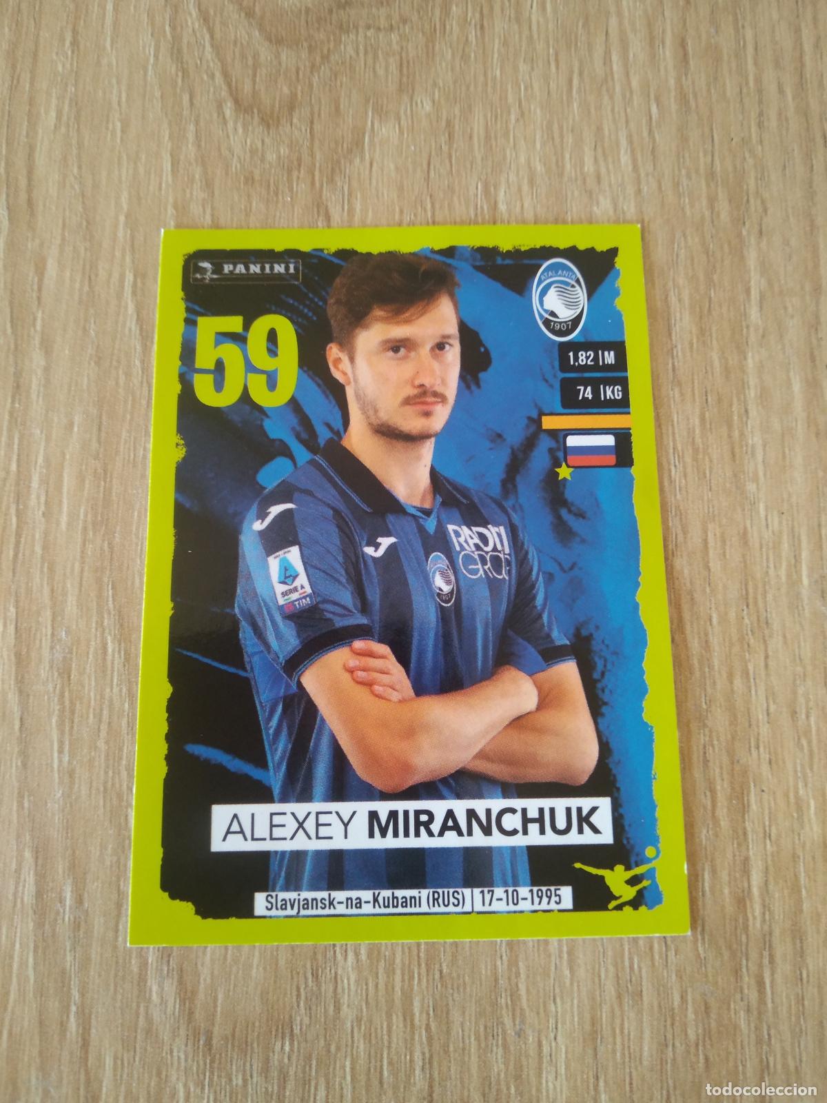 Cromos de f&uacute;tbol: 21 MIRANCHUK ATALANTA CROMO FUTBOL PANINI LIGA ITALIA 2023-2024 CALCIATORI 23-24