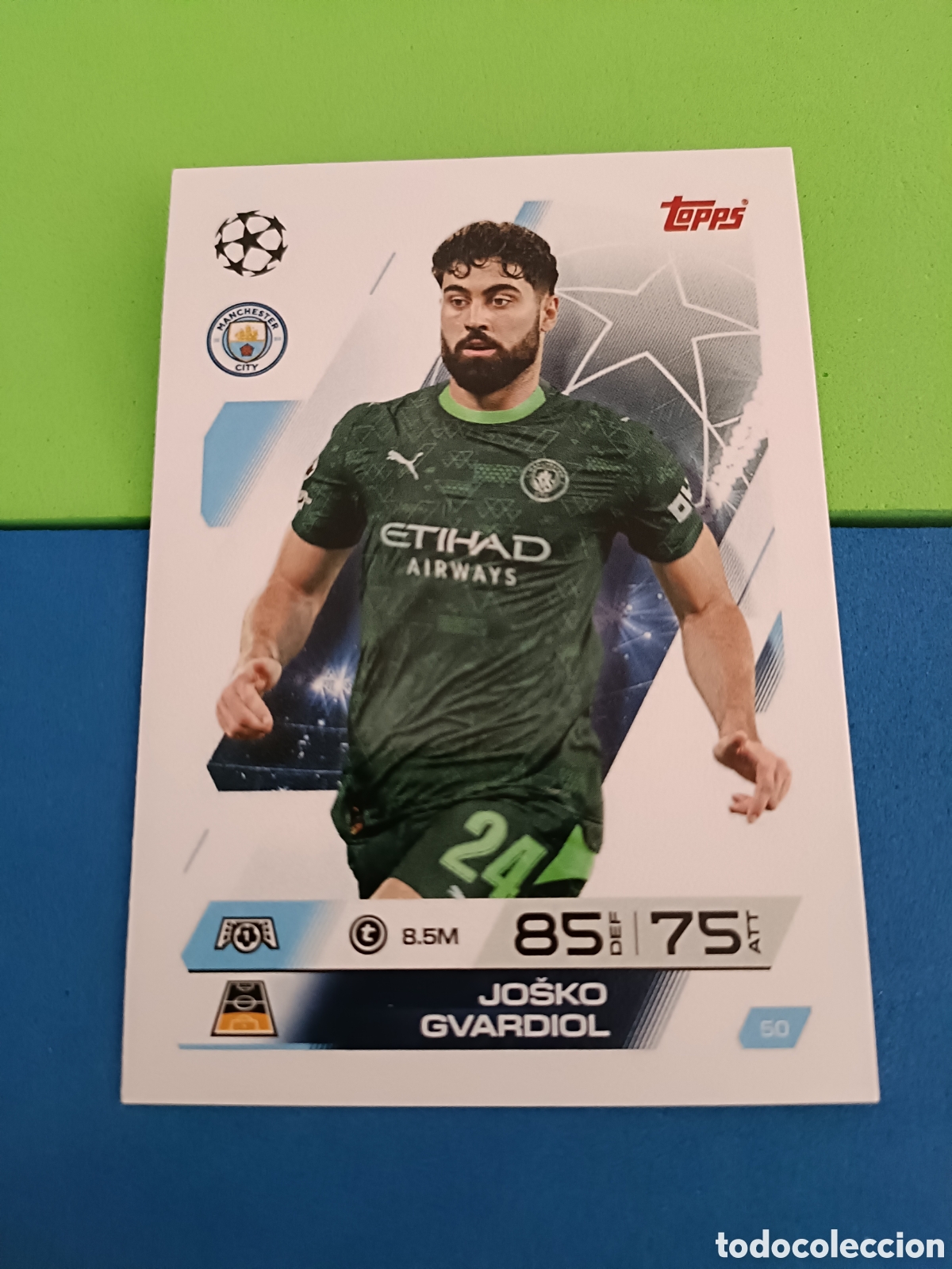 Cromos de f&uacute;tbol: Topps Match Attax 2025 2026 25 26 - 50 Gvardiol