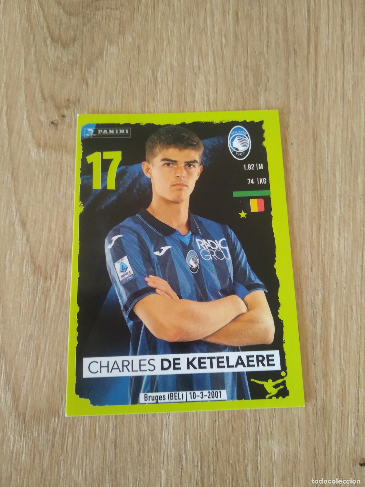 Cromos de f&uacute;tbol: 24 CHARLES DE KETELAERE ATALANTA CROMO FUTBOL PANINI LIGA ITALIA 2023-2024 CALCIATORI 23-24