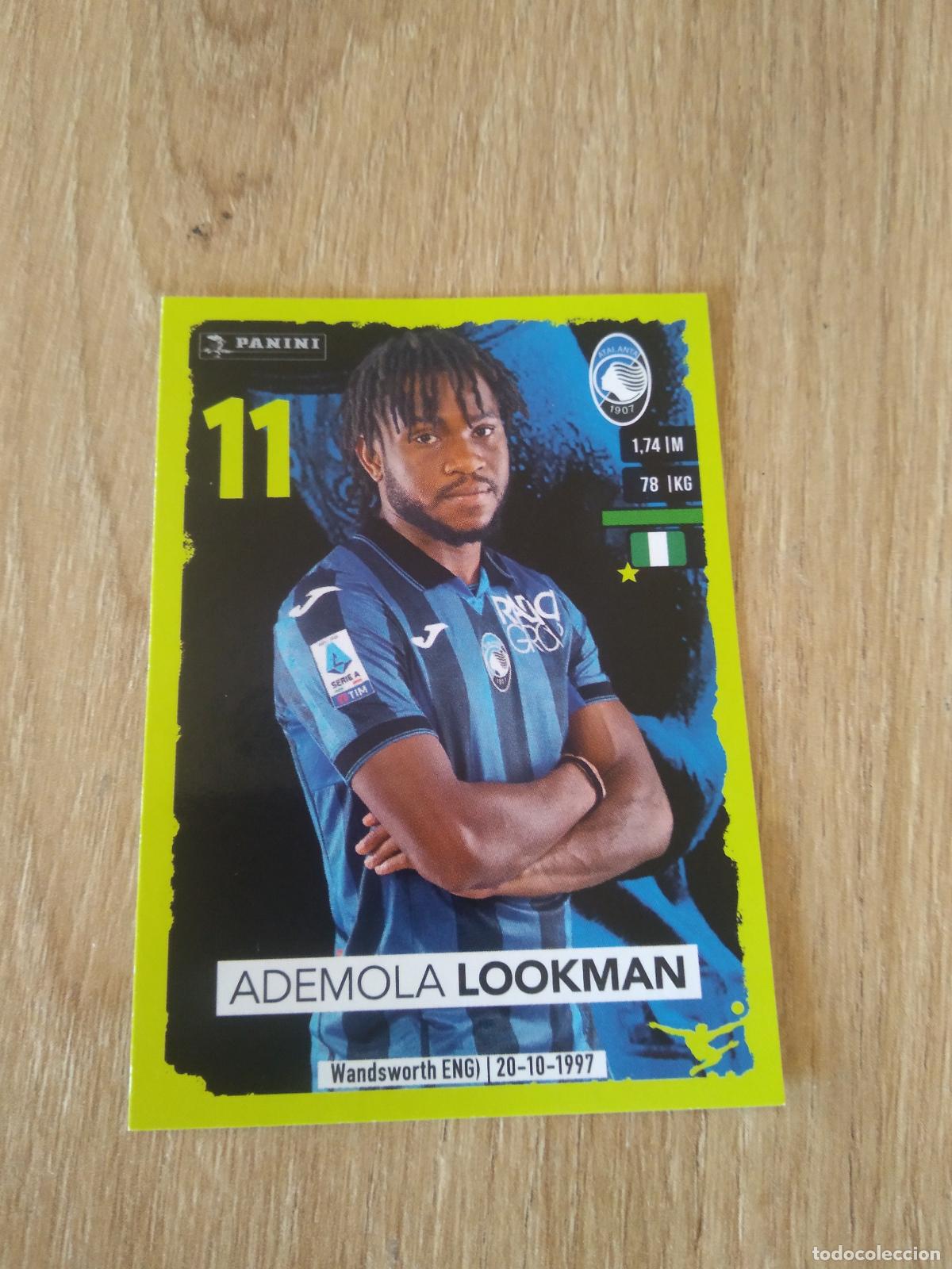 Cromos de f&uacute;tbol: 25 ADEMOLA LOOKMAN ATALANTA CROMO FUTBOL PANINI LIGA ITALIA 2023-2024 CALCIATORI 23-24