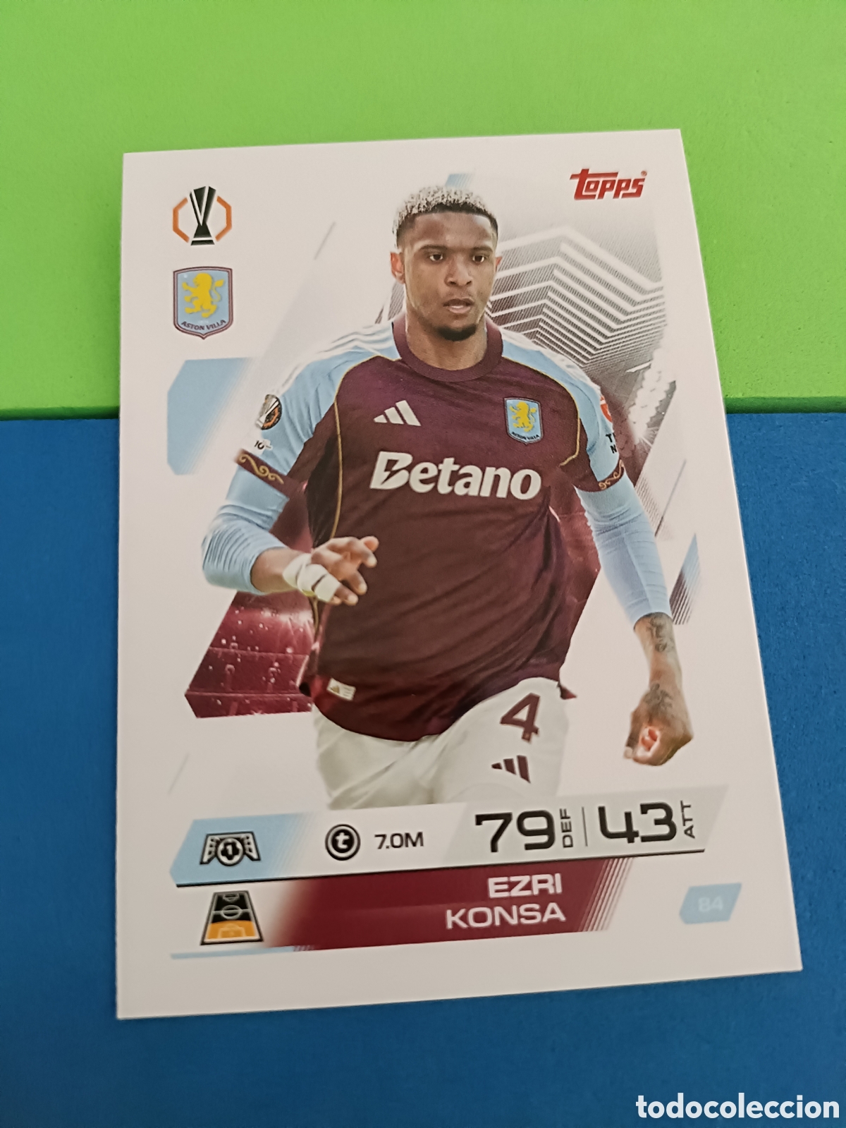 Cromos de f&uacute;tbol: Topps Match Attax 2025 2026 25 26 - 84 Konsa