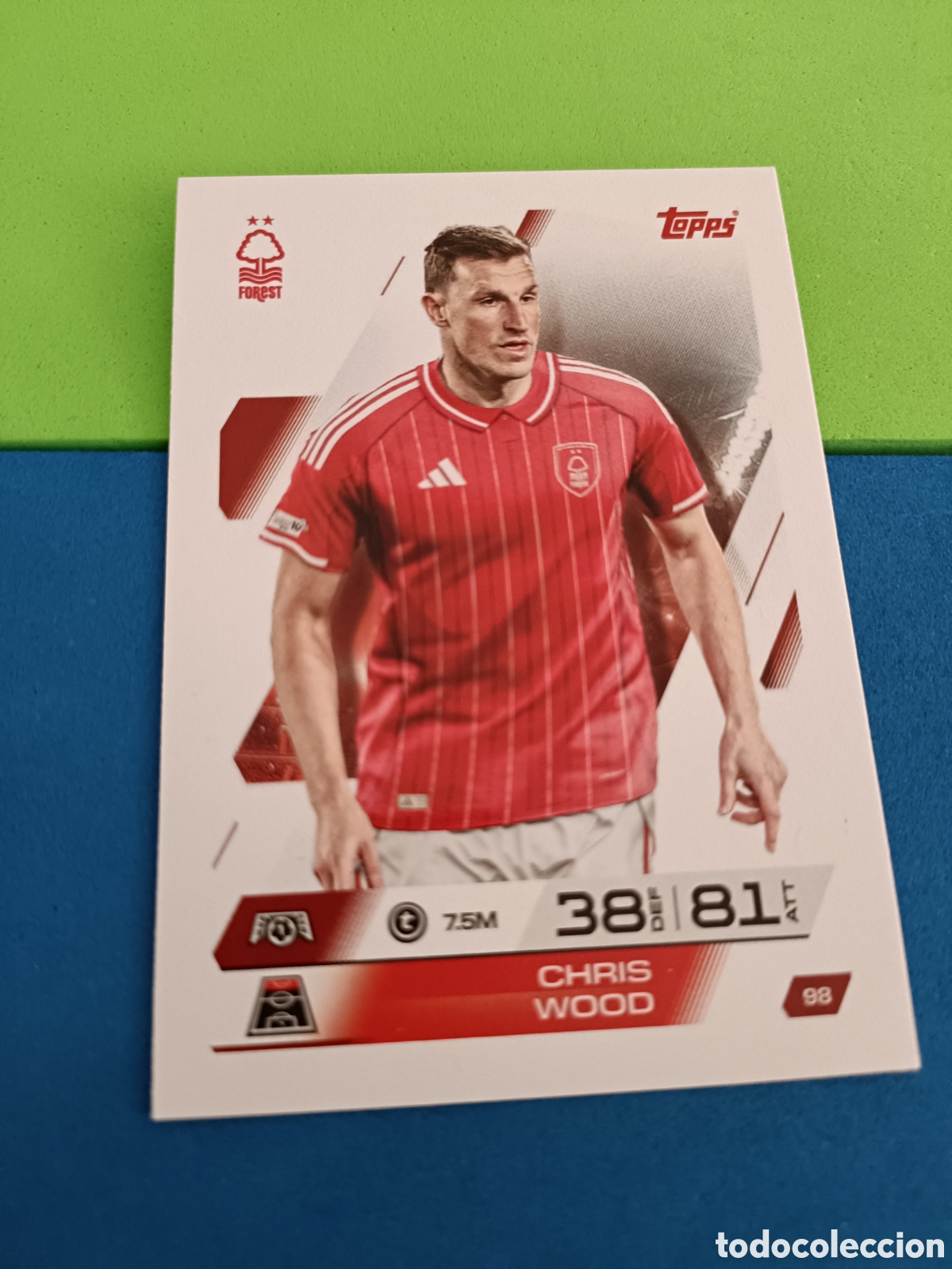 Cromos de f&uacute;tbol: Topps Match Attax 2025 2026 25 26 - 98 Wood