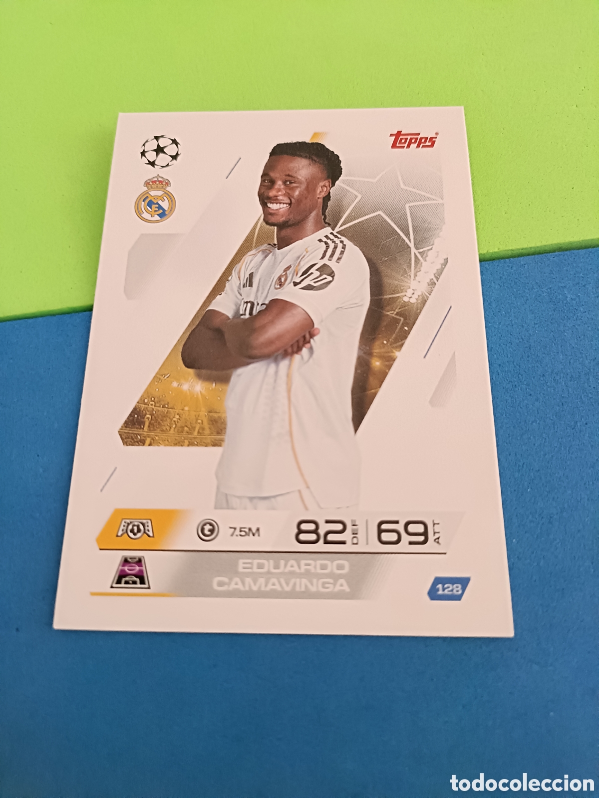Cromos de f&uacute;tbol: Topps Match Attax 2025 2026 25 26 - 128 Camavinga Real Madrid
