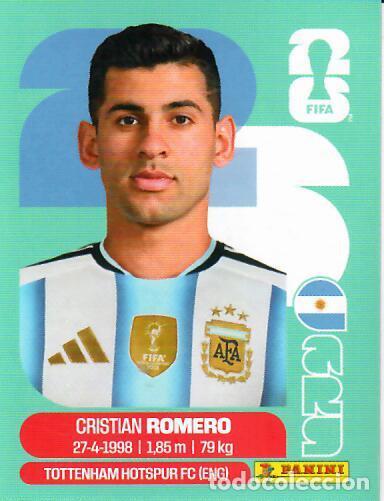 Cromos de f&uacute;tbol: CROMO PANINI MUNDIAL WORLD CUP 2026 - ARG4 ARG 4 - ROMERO - ARGENTINA