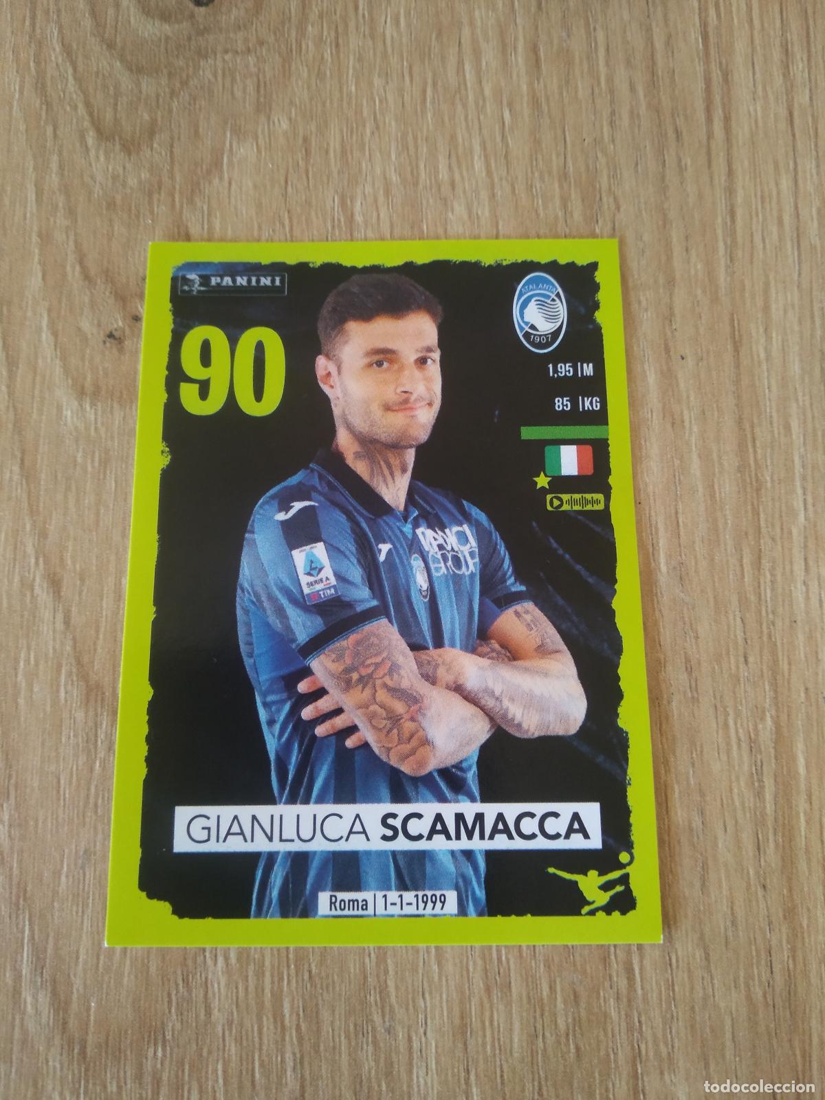 Cromos de f&uacute;tbol: 27 GIANLUCA SCAMACCA ATALANTA CROMO FUTBOL PANINI LIGA ITALIA 2023-2024 CALCIATORI 23-24