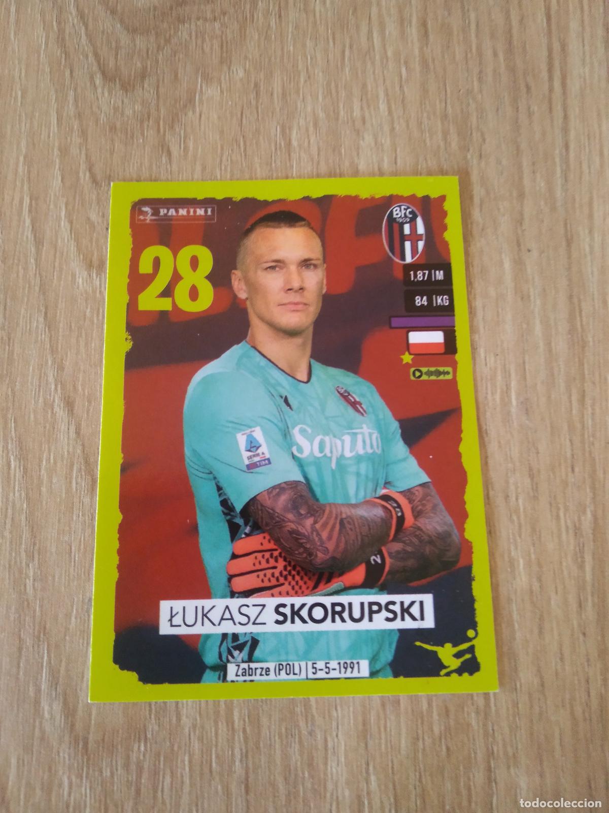 Cromos de f&uacute;tbol: 32 LUKASZ SKORUPSKI BOLOGNA CROMO FUTBOL PANINI LIGA ITALIA 2023-2024 CALCIATORI 23-24