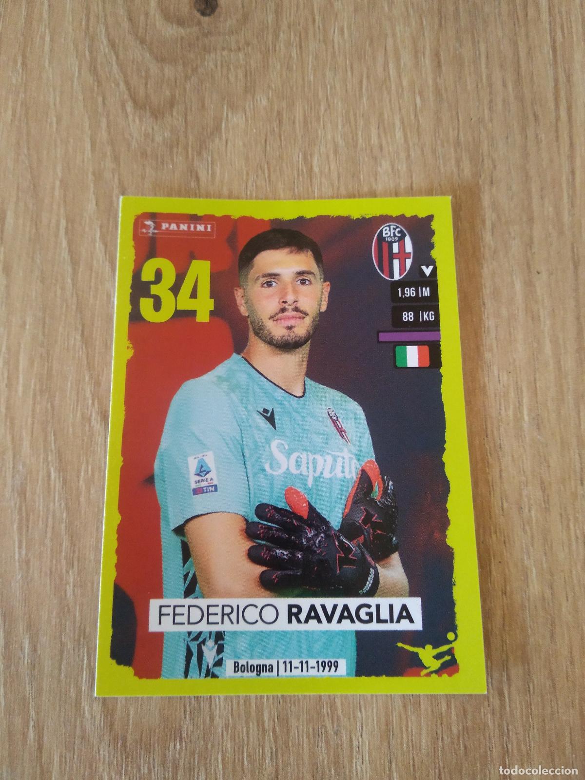 Cromos de f&uacute;tbol: 33 FEDERICO RAVAGLIA BOLOGNA CROMO FUTBOL PANINI LIGA ITALIA 2023-2024 CALCIATORI 23-24