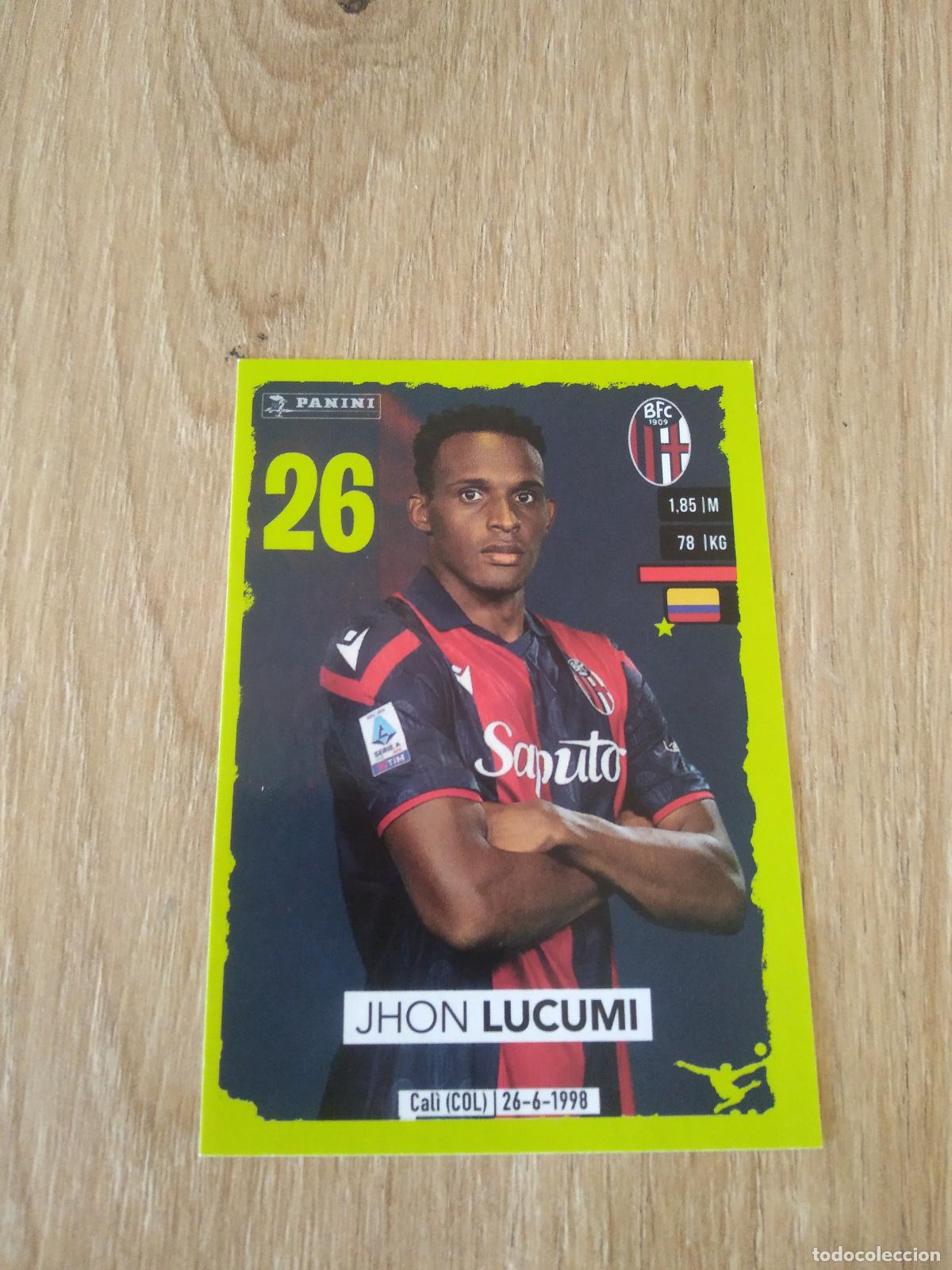 Cromos de f&uacute;tbol: 39 JHON LUCUMI BOLOGNA CROMO FUTBOL PANINI LIGA ITALIA 2023-2024 CALCIATORI 23-24