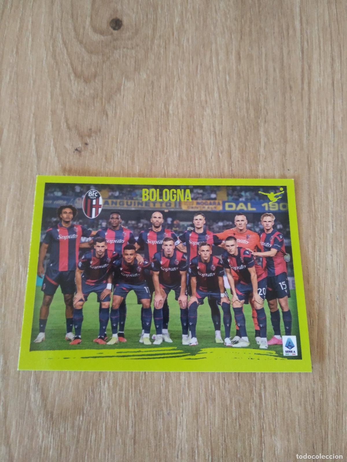 Cromos de f&uacute;tbol: 40 EQUIPO PLANTILLA BOLOGNA CROMO FUTBOL PANINI LIGA ITALIA 2023-2024 CALCIATORI 23-24