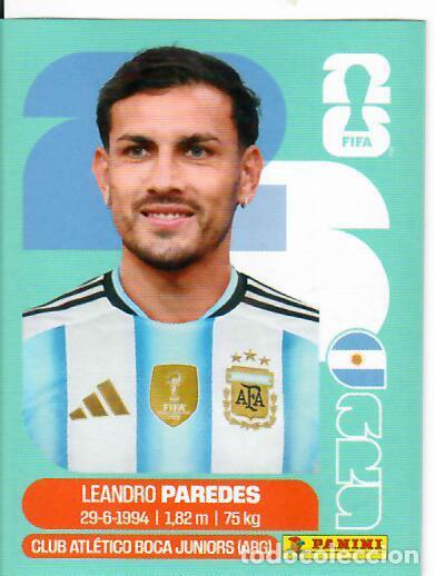 Cromos de f&uacute;tbol: CROMO PANINI MUNDIAL WORLD CUP 2026 - ARG12 ARG 12 - PAREDES - ARGENTINA