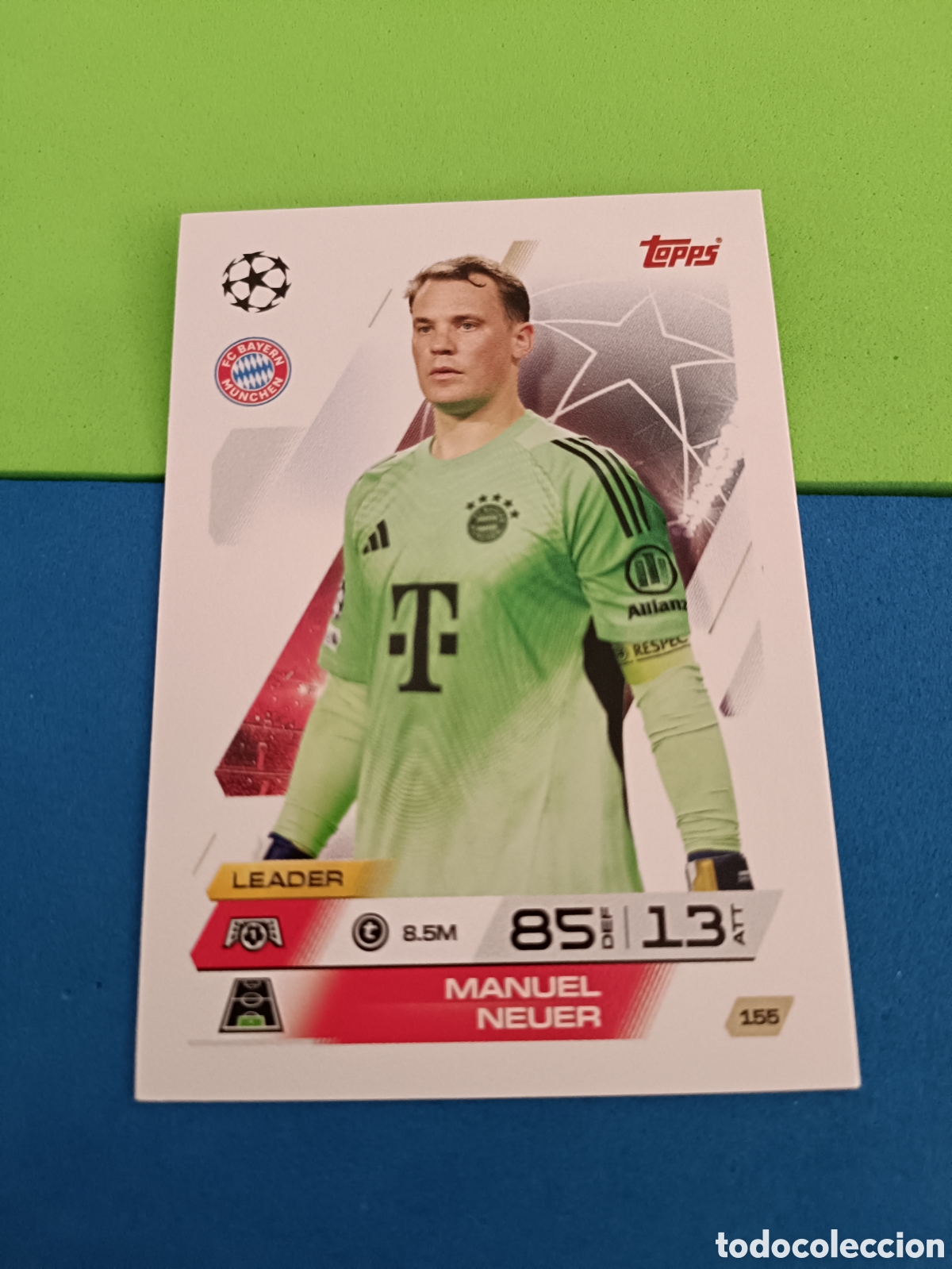 Cromos de f&uacute;tbol: Topps Match Attax 2025 2026 25 26 - 155 Manuel Neuer