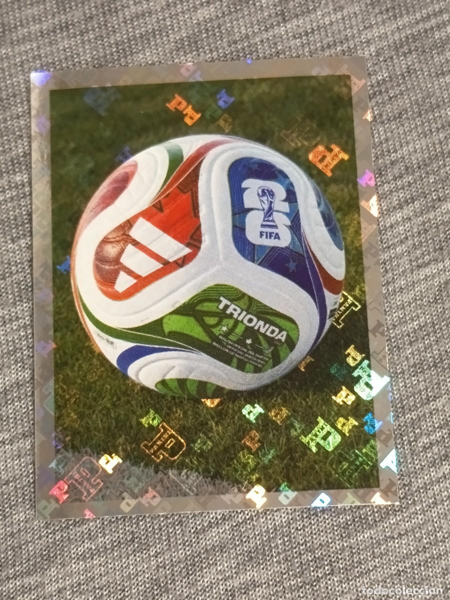 Cromos de f&uacute;tbol: BALON MUNDIAL FWC 5 STICKER MUNDIAL 2026 PANINI FIFA WORLD CUP NUEVO
