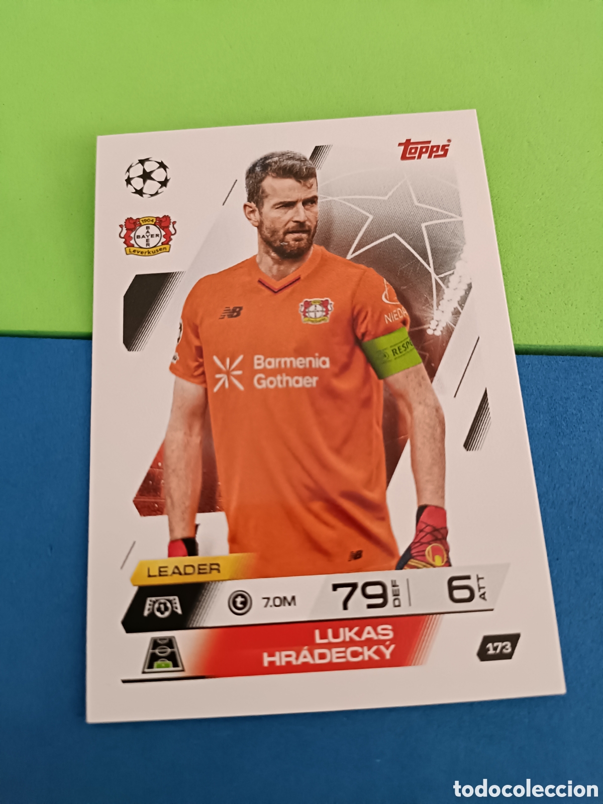 Cromos de f&uacute;tbol: Topps Match Attax 2025 2026 25 26 - 173 Hradecky