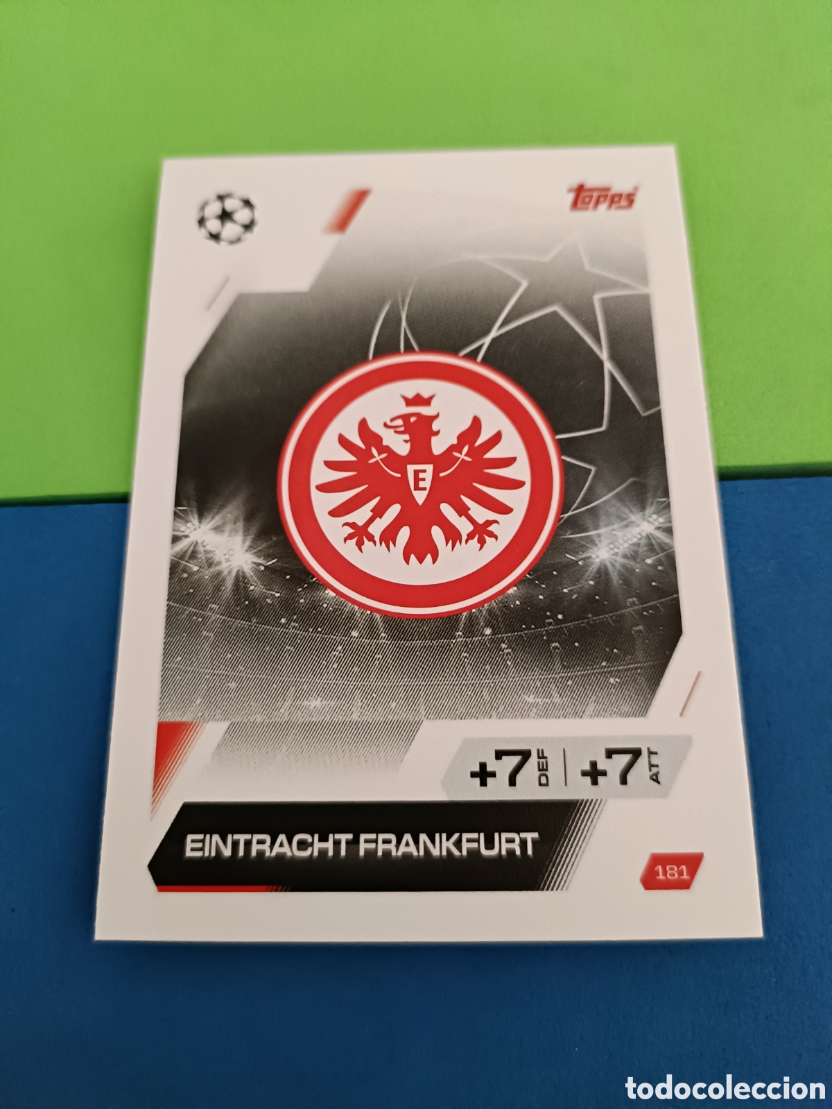 Cromos de f&uacute;tbol: Topps Match Attax 2025 2026 25 26 - 181 Escudo Eintracht Frankfurt