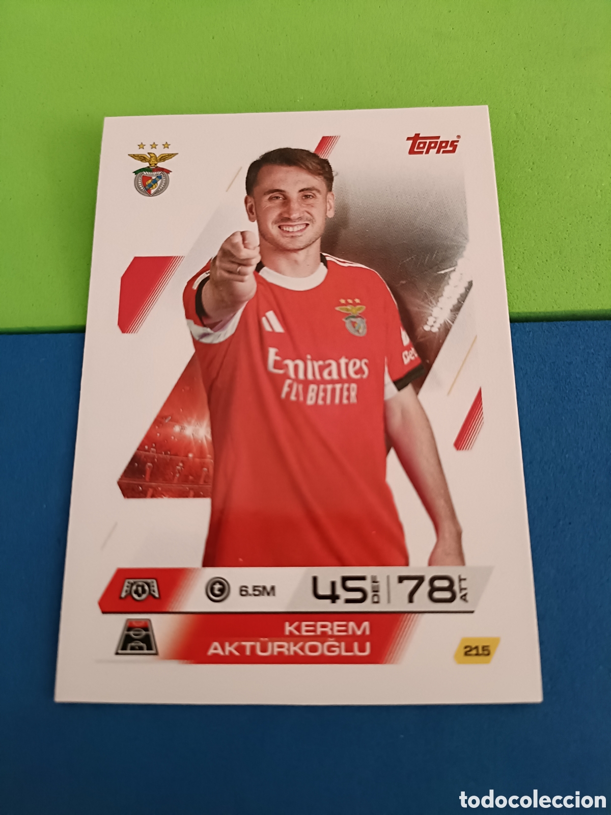 Cromos de f&uacute;tbol: Topps Match Attax 2025 2026 25 26 - 215 Akt&uuml;rkoglu