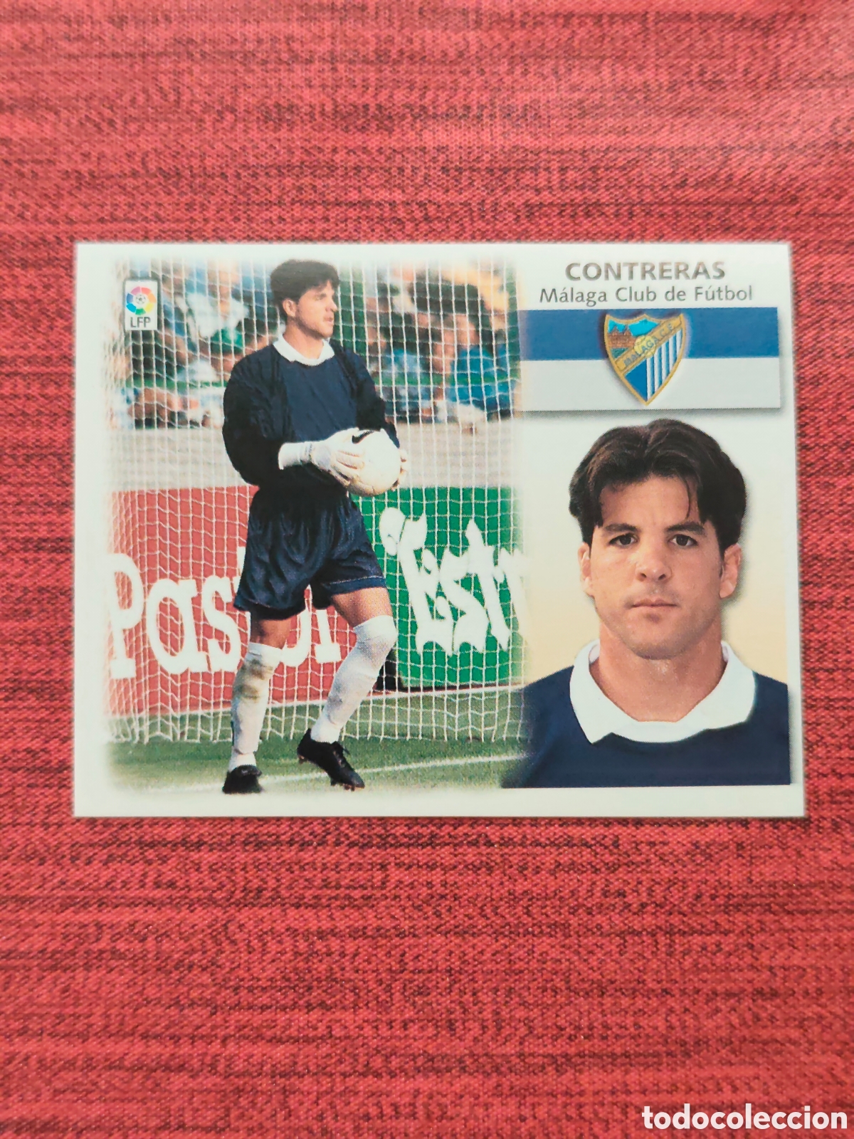 Cromos de f&uacute;tbol: FICHAJE 13 CONTRERAS M&Aacute;LAGA EDICIONES ESTE 1999 2000