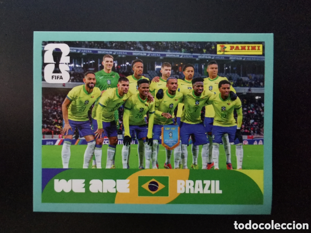 Cromos de f&uacute;tbol: Cromo BRA 13 - Mundial FIFA World Cup 2026 Panini BRA13